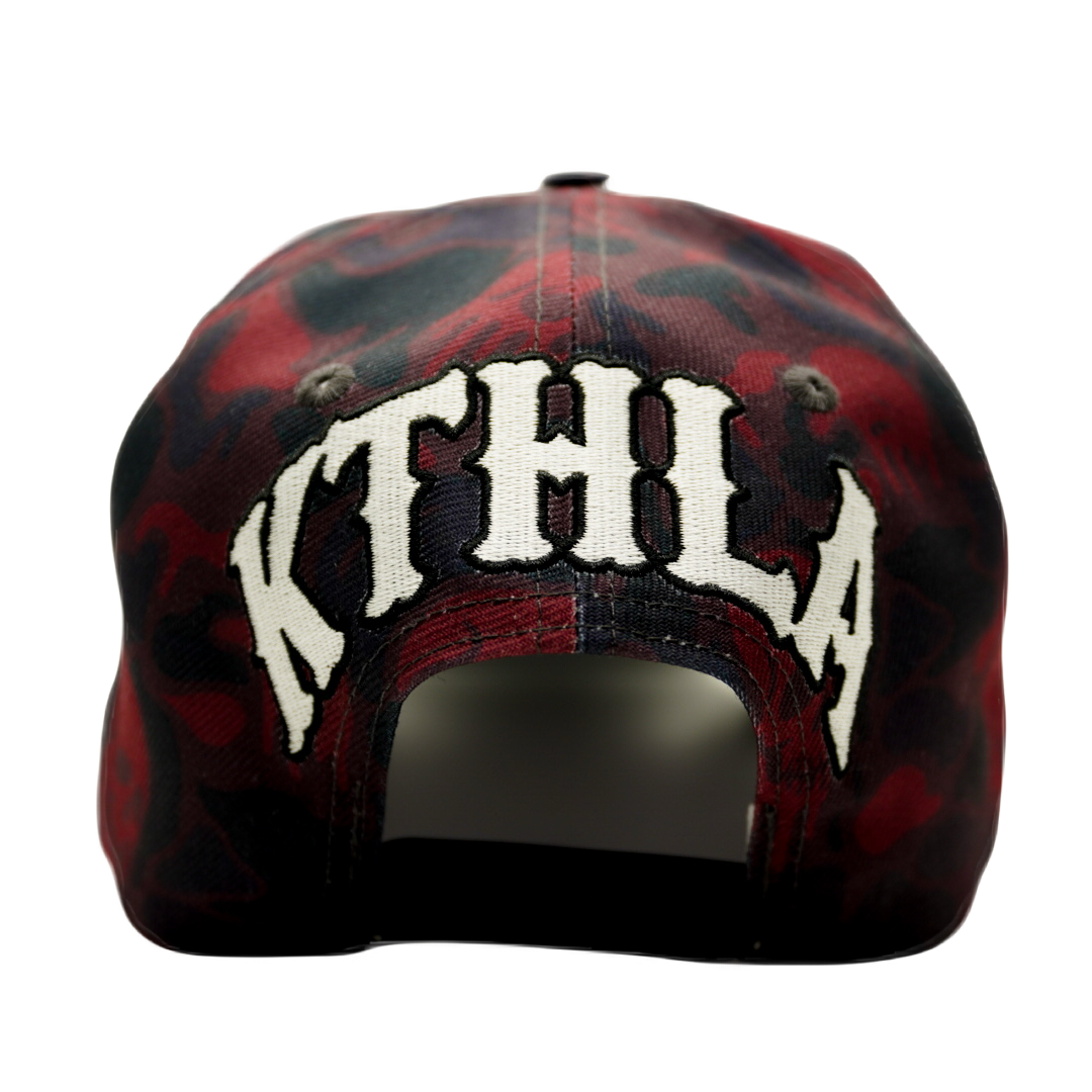 sacred maroon skull camo
