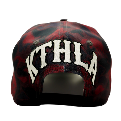 sacred maroon skull camo