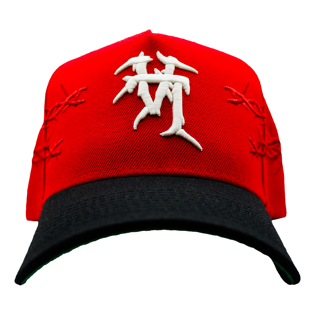 sacred la red blk 2 tone