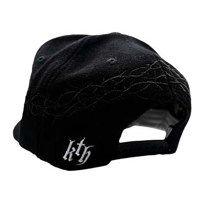sacred met$ blk tonal wool thorn